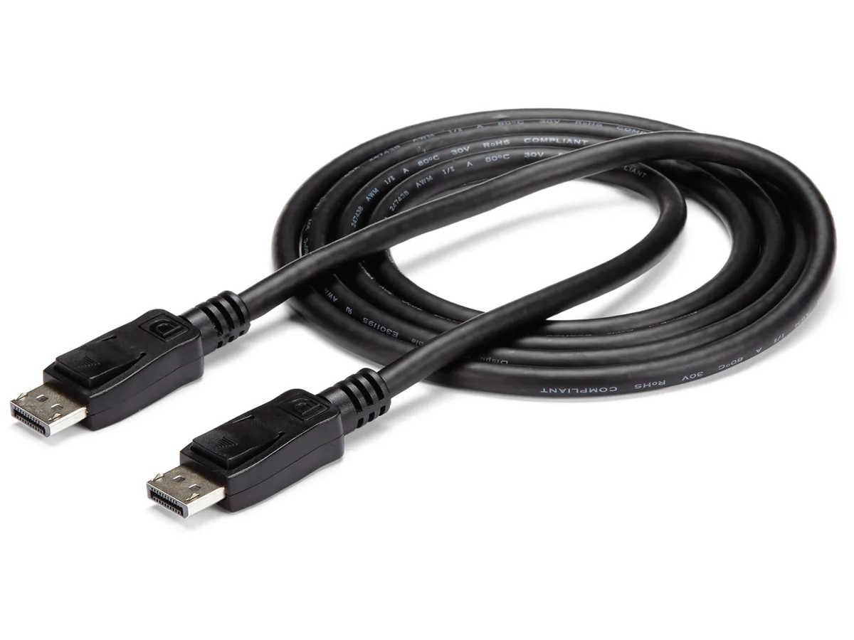 STARTECH STARTECH DISPLPORT6L displayport cable 6 ft 4K 1.2 HBR2 21.6 Gbps — product photo