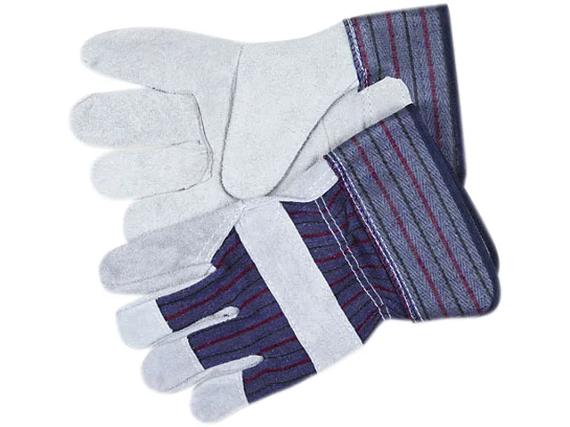 Memphis Memphis 12010XL X-Large Leather Palm Cleaning Gloves Gray — product photo