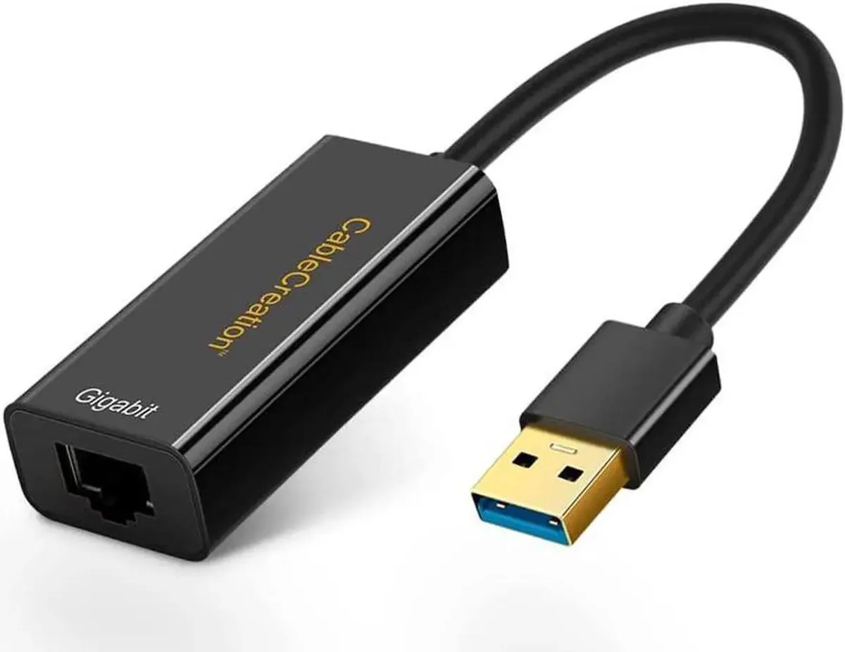SMUGDESK SMUGDESK USB 3.0 Gigabit Ethernet Adapter RJ45 10/100/1000Mbps network connector — product photo