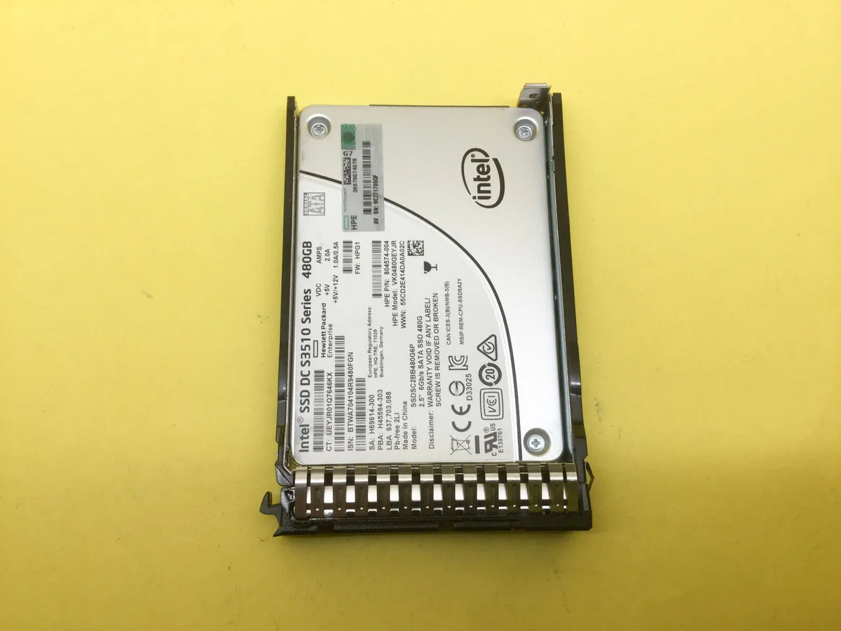HP HP VK0480GEYJR 480 GB SATA 2.5 in internal SSD accessory — product photo