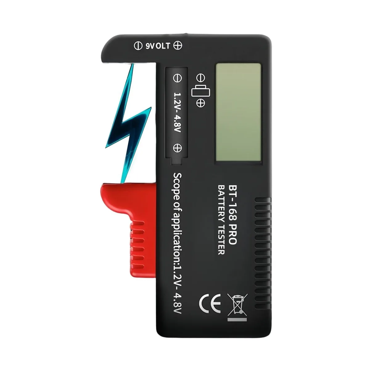  Shudyear Battery Tester for 18650 26650 AAA AA C D 9V 1.5V Button Cell — product photo