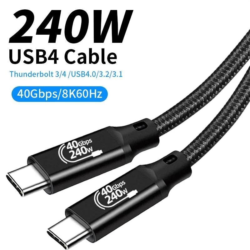LUOM LUOM PQ004 USB4 cable 240W 40Gbps 8K@60Hz — product photo