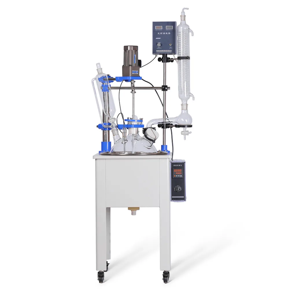 HNZXIB HNZXIB F-20L 20L Glass Reactor 220V 4.5kW 250°C laboratory supply — product photo