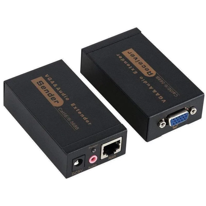 YINGHUA YINGHUA VGA 100m Extender Pair 1920x1440 Cat5e/6 KVM Switch — product photo