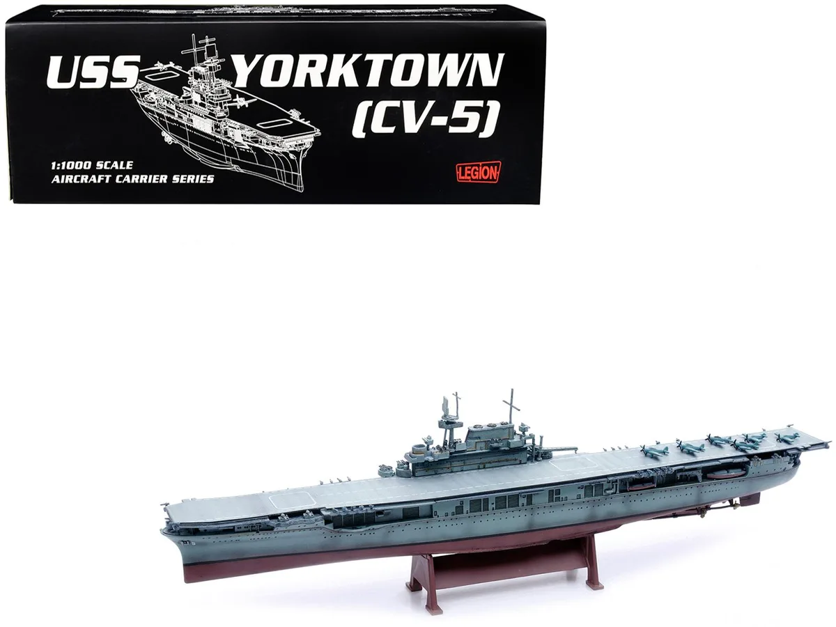 Legion Supplies Legion Supplies USS Yorktown CV-5 1/1000 Aircraft Carrier hobby collectible — product photo