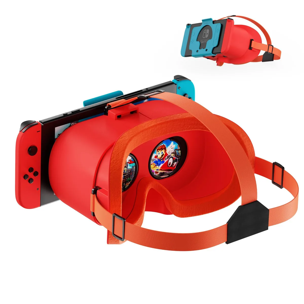  STARTRC GAMES VR Headset for Nintendo Switch &amp; Switch OLED Orange — product photo