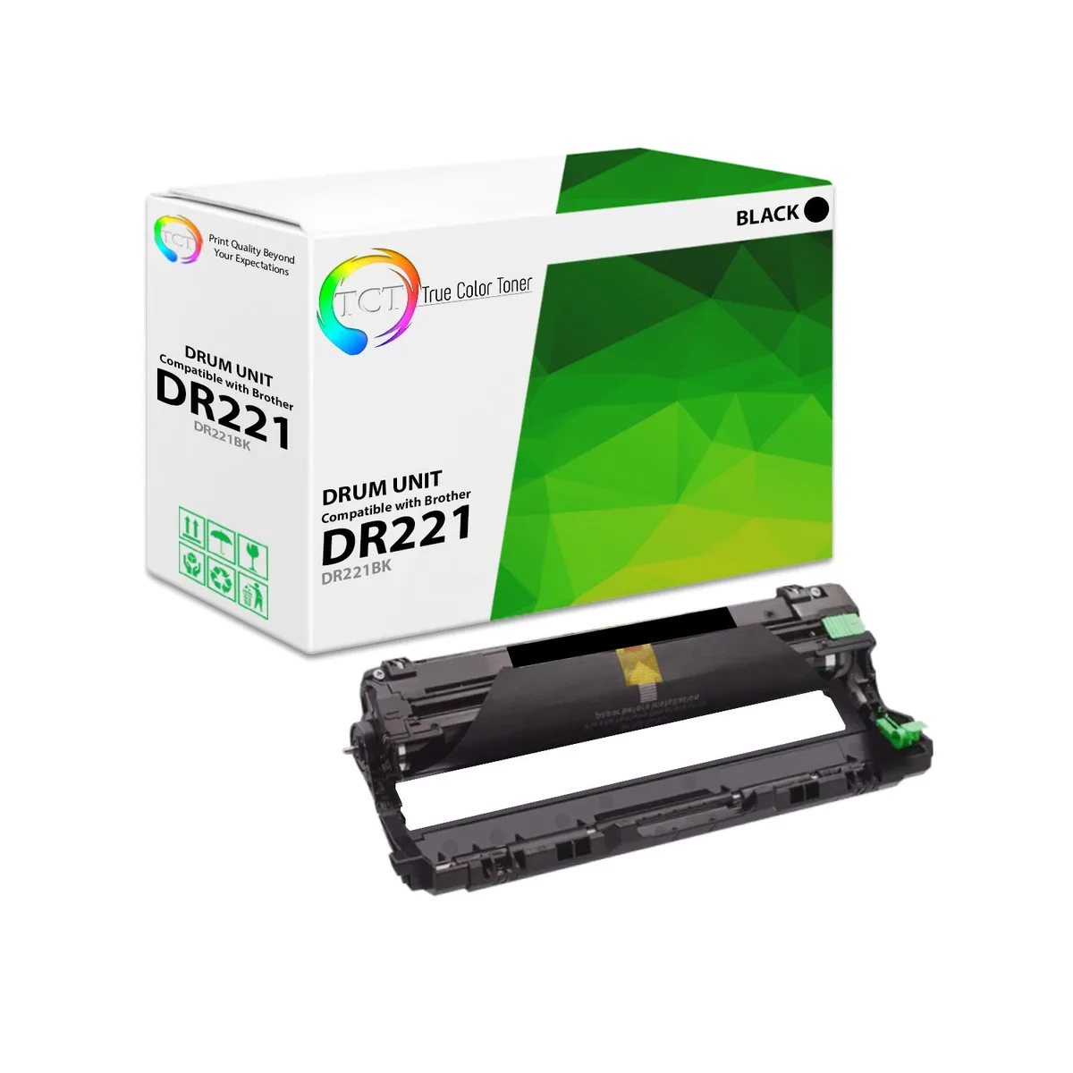 True Color Toner True Color Toner DR221BK Black Drum Unit 12000 Pages — product photo