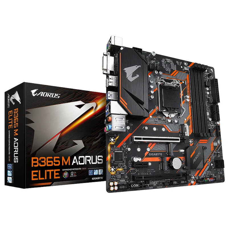 GIGABYTE GIGABYTE B365 M AORUS ELITE Intel motherboard — product photo