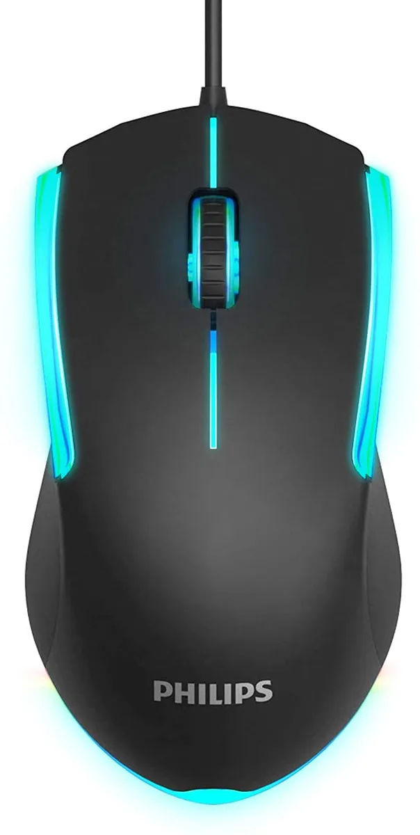 Philips Philips SPK9314 Wired Gaming Mouse 1200 DPI 3 Buttons Black — product photo