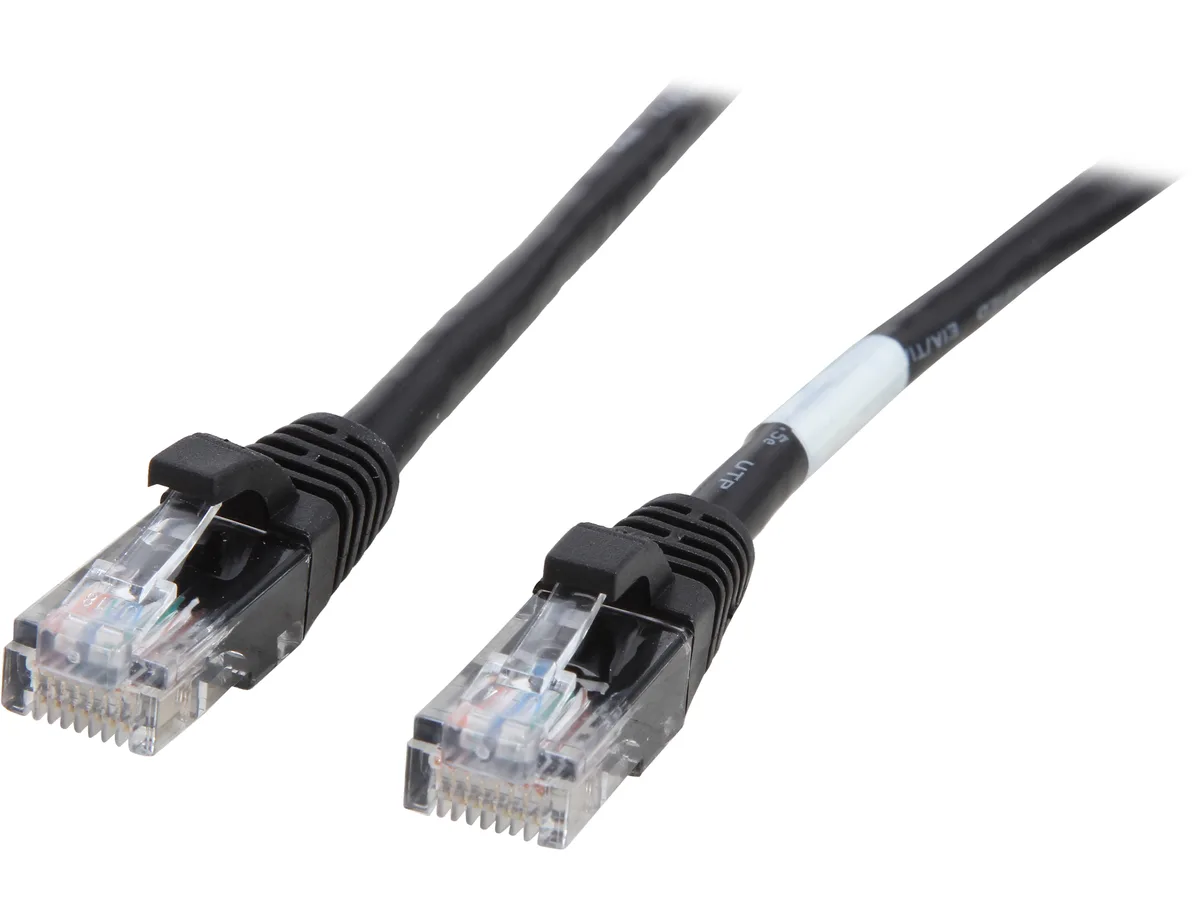 Cables To Go Cables To Go 15189 Cat5e Network Ethernet Cable 5 ft 1.52 m Black — product photo