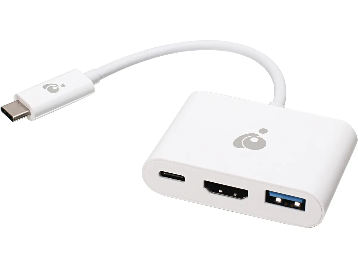 IOGEAR IOGEAR GUC3C3H USB-C multiport adapter HDMI USB-A PD 60W 4K 30Hz — product photo
