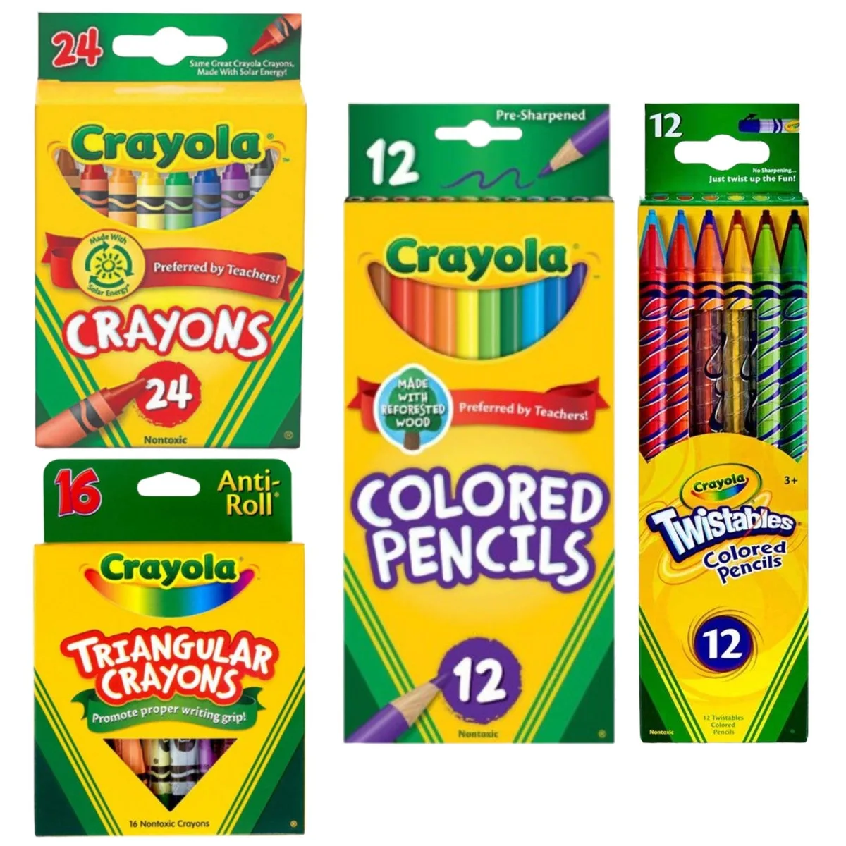 Crayola Crayola SP-53674281304382 Classroom Illustration Set 64 pieces — product photo