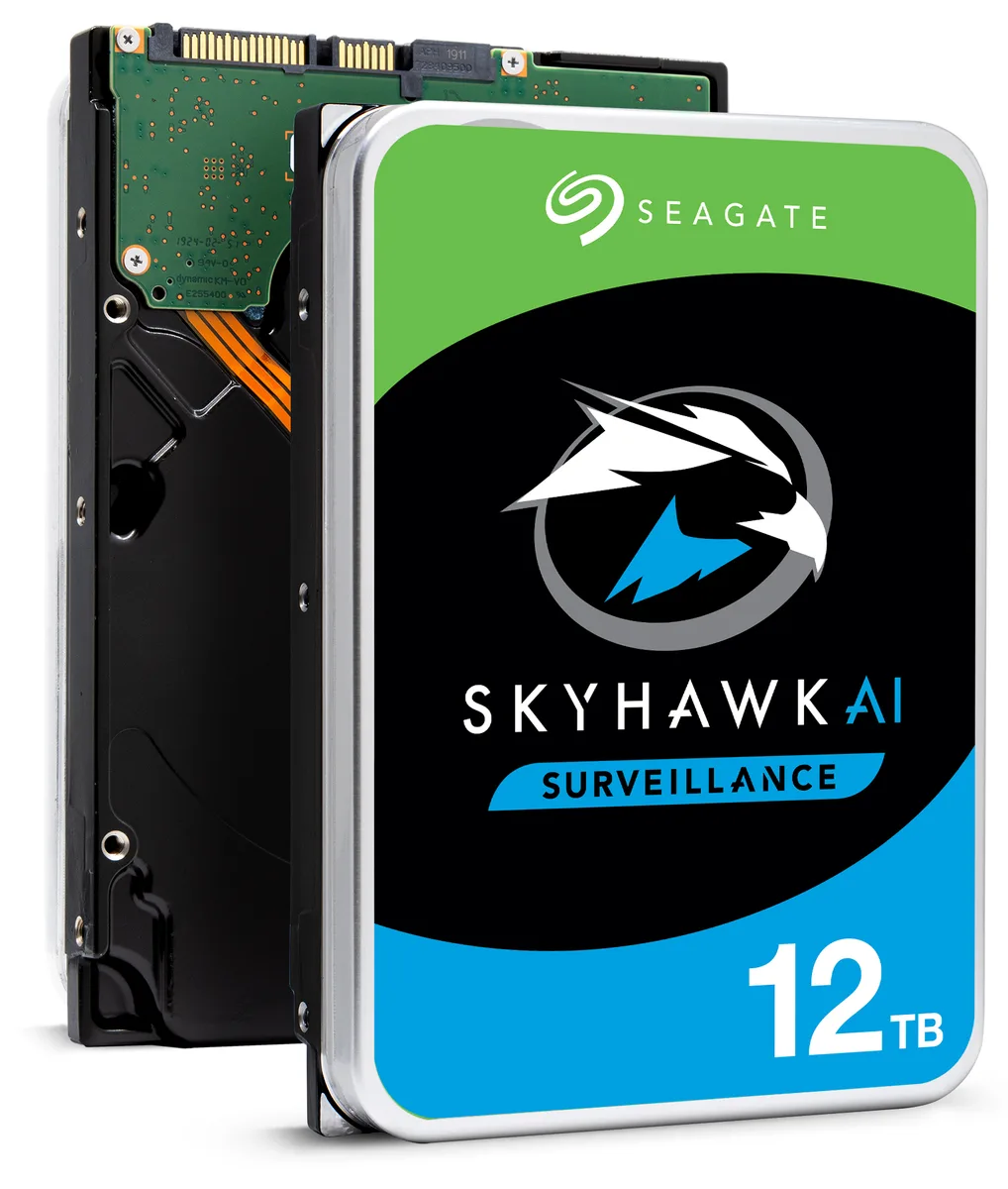 Seagate Seagate ST12000VX0008 SkyHawk 12TB 256MB SATA 3.5" internal hard drive — product photo