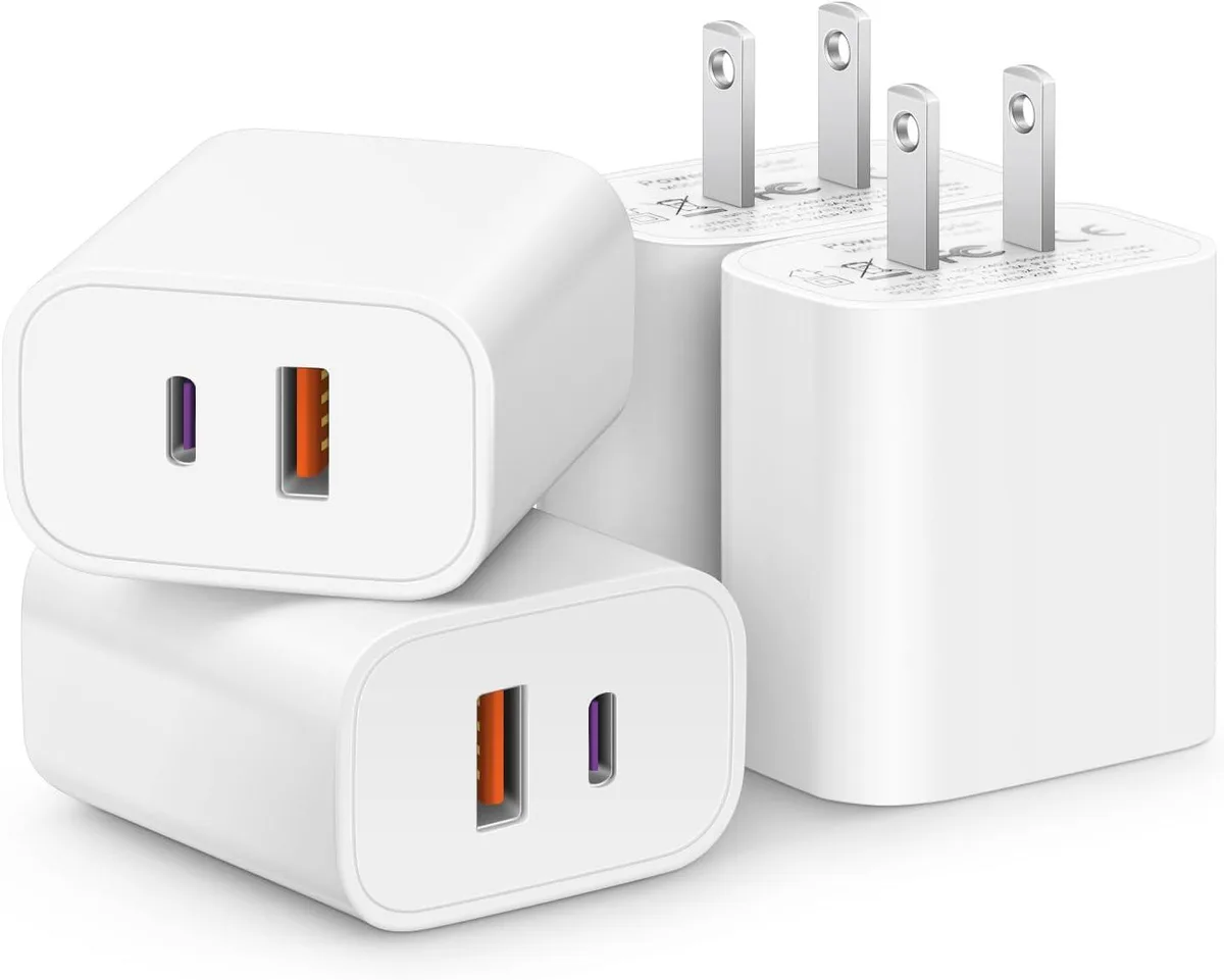 Elestur Elestur 4 Pack 20W USB-C 18W USB-A Charger — product photo