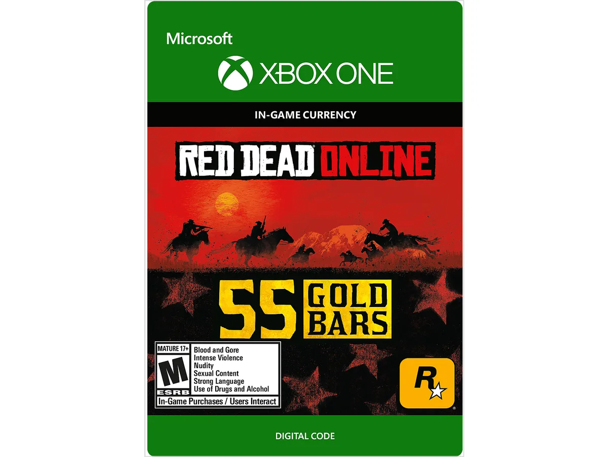 Rockstar Games Rockstar Games KZP-00021 55 Gold Bars downloadable game — product photo
