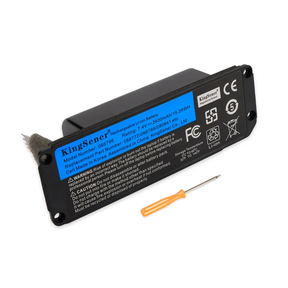 KingSener KingSener 088796 7.4V 2600mAh Battery For BOSE Soundlink Mini 2 — product photo