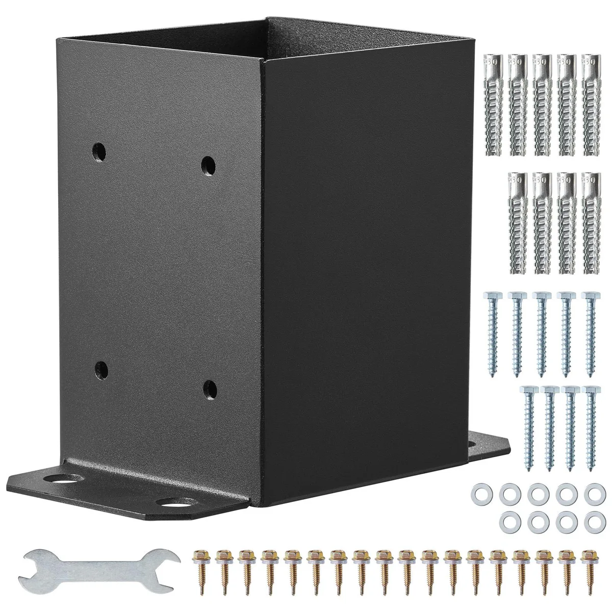 VEVOR VEVOR QBLZ-4in-2 fence post cap 2 pcs 3.6 in inner size — product photo