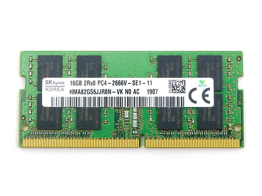 SK hynix SK hynix HMA82GS6JJR8N-VK_UB 16GB DDR4 SO-DIMM 2666MHz CL19 1.2V 260-Pin — product photo