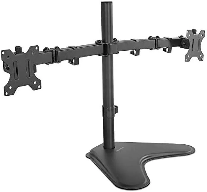 TAURKENAM TAURKENAM Dual Monitor Stand Freestanding 19-32 Inch VESA 75x75 100x100 17.6lb — product photo