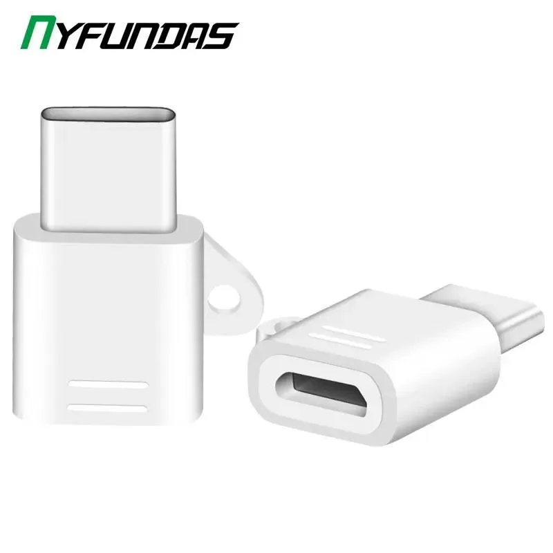 A white Micro USB to USB A cable coiled on a light surface