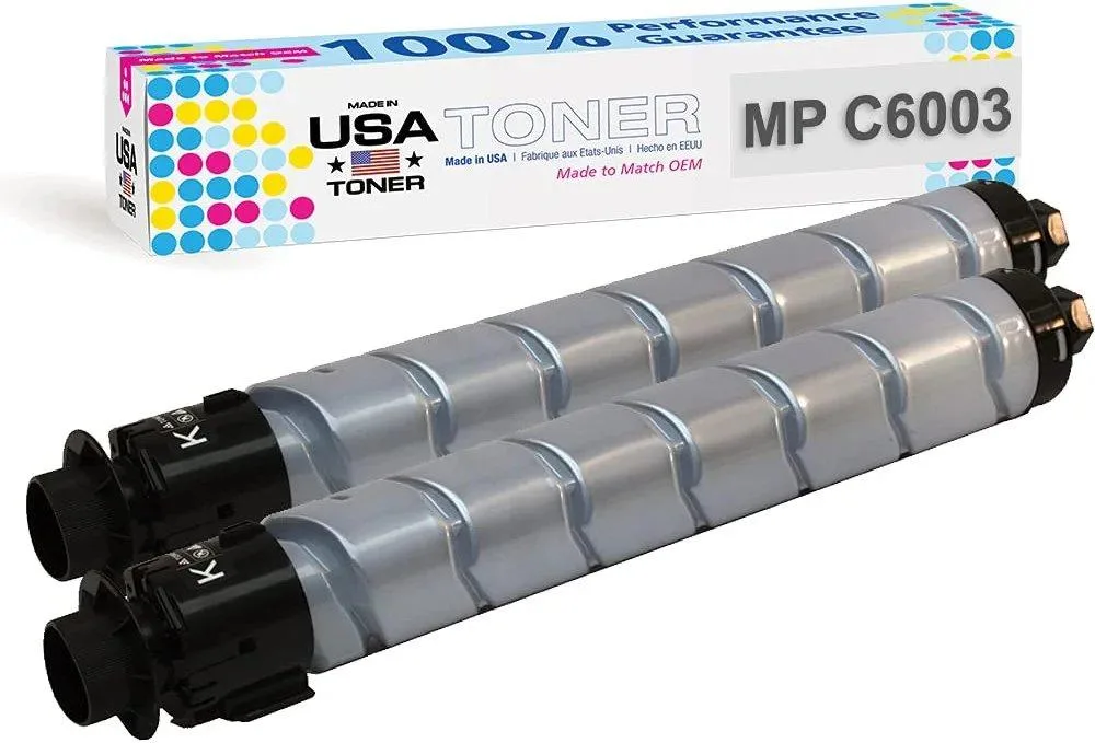 MADE IN USA TONER MADE IN USA TONER Compatible Ricoh 841849 Black 2 Pack Toner Cartridge — product photo