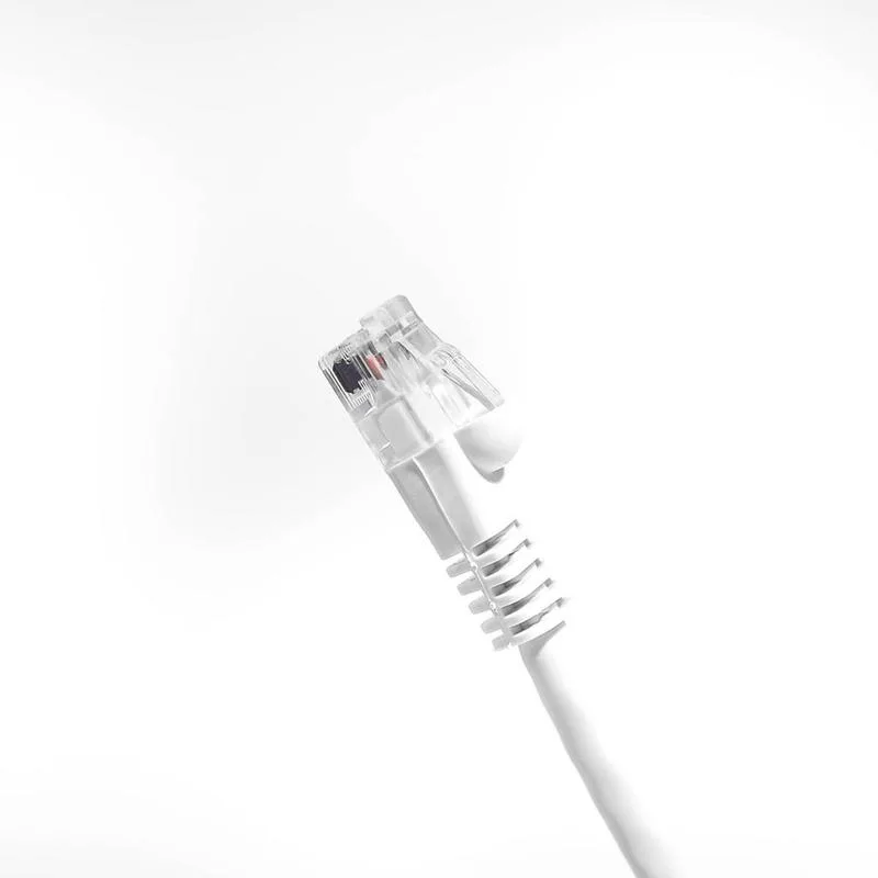 FireFold FireFold Cat6 Shielded Ethernet Cable White 3ft 550MHz 24AWG 50 Micron Gold RJ45 — product photo