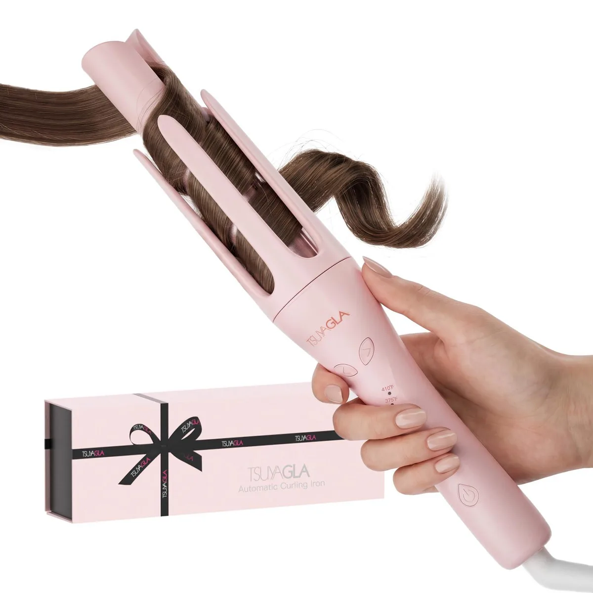  TSUYAGLA T310L/Pink 1.25" Curling Iron — product photo
