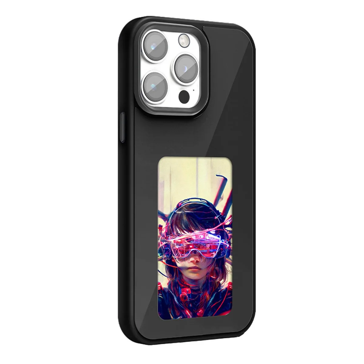 NO. NO. iPhone13 Pro Max E-Ink NFC Case Black 13/14/15 — product photo