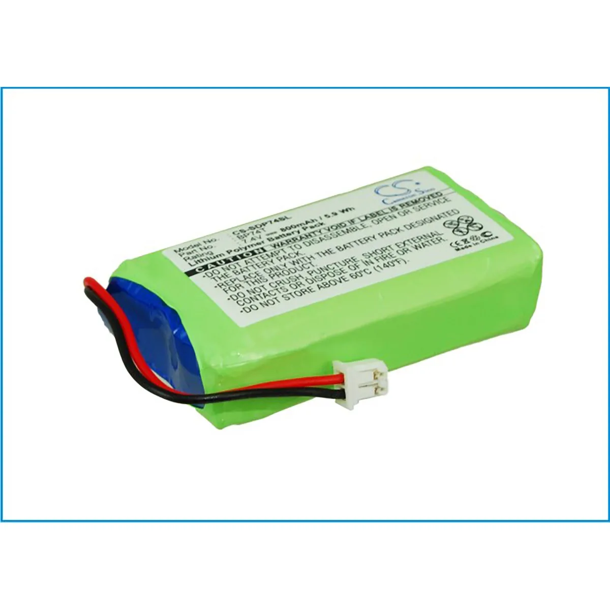 Cameron &amp; Co Cameron &amp; Co DS-CS-SDP74SL training aid 7.4V 800mAh Li-Polymer green — product photo