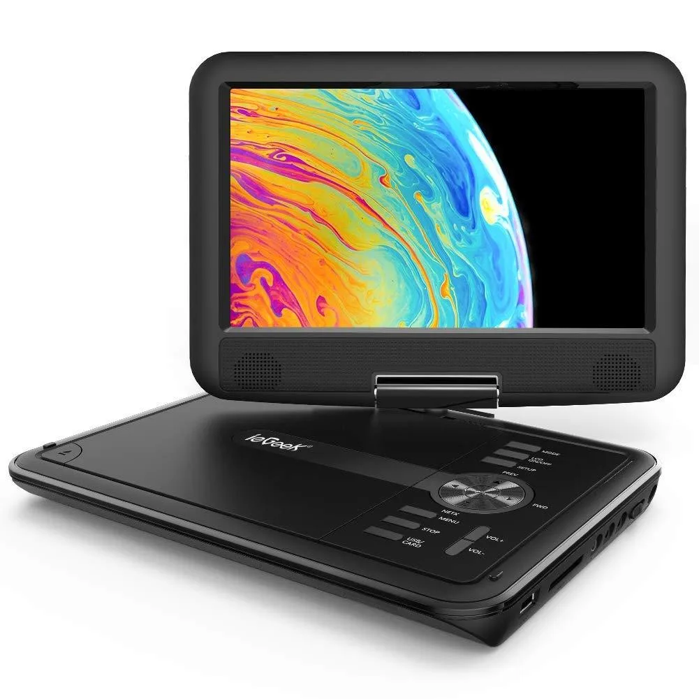 ieGeek ieGeek 11.5" Portable DVD Player 9.5" Screen 2500mAh Black — product photo