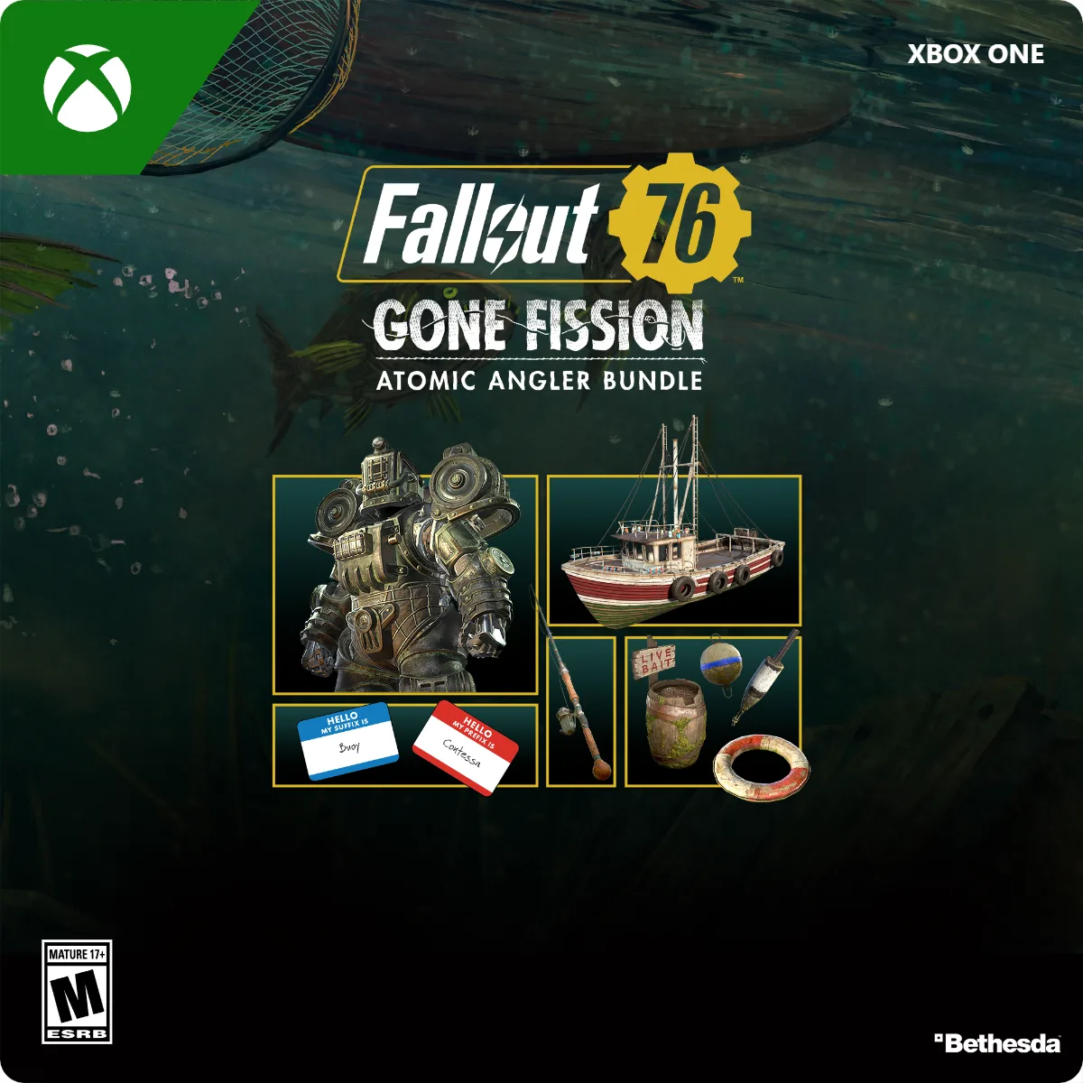 Bethesda Softworks Bethesda Softworks 7CN-00185 Fallout 76 Atomic Angler Bundle downloadable game — product photo