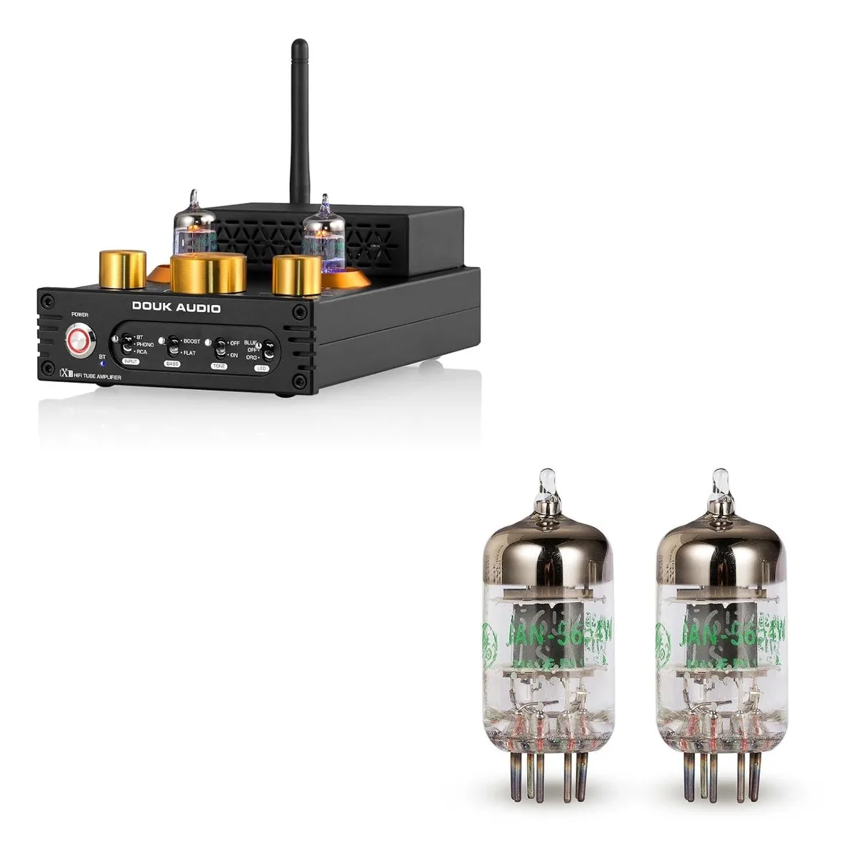 LORDWORLD LORDWORLD Vacuum Tube Amplifier GE JAN 5654W 320W streaming audio — product photo