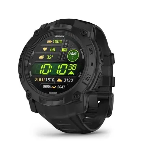 Garmin Garmin Instinct 3 Tactical Edition 50mm AMOLED Smartwatch — product photo