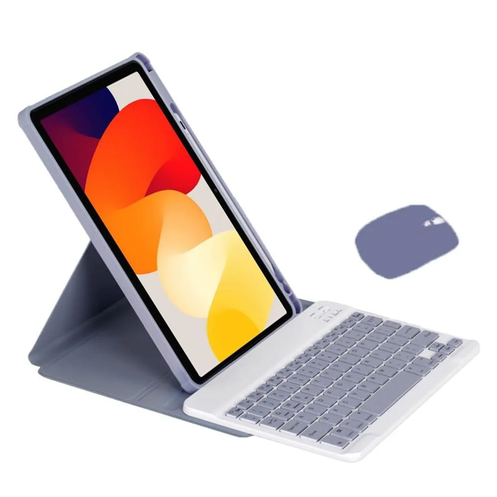 Timoom Timoom 360° Rotatable Keyboard Case Lavender Gray 11" 78 Keys — product photo