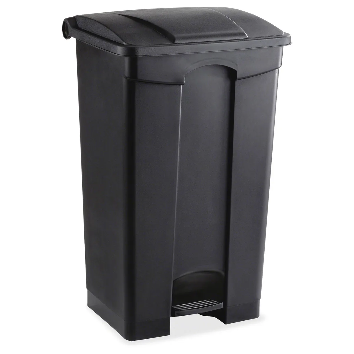 Safco Products Safco Products 9923BL 23 Gal Step-On Receptacle Black — product photo