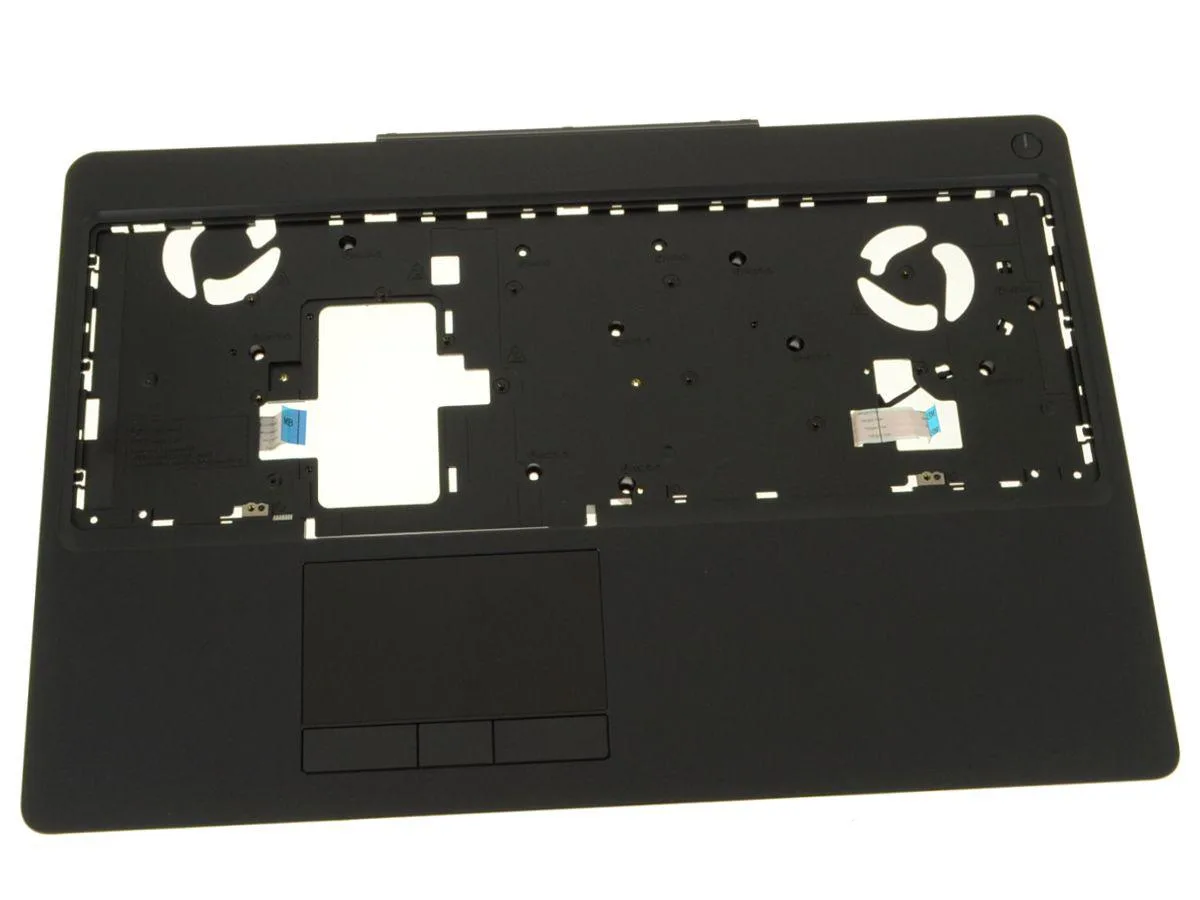 Genuine Dell palmrest assembly with touchpad, power button, smart card reader and mouse buttons for Precision 7510 and 7520