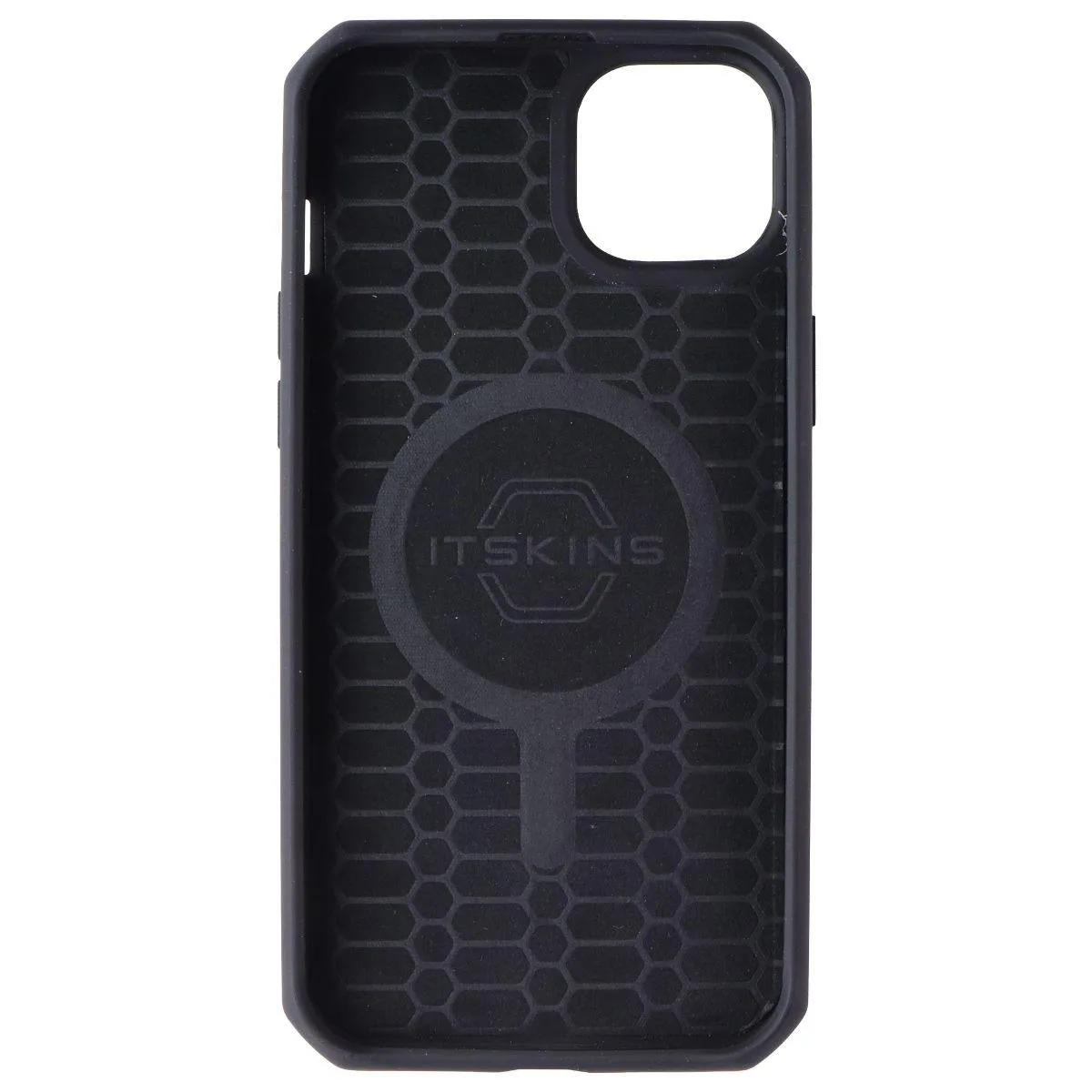 ITSKINS ITSKINS Hybrid_R Silk Case for MagSafe iPhone 14 Plus Black — product photo