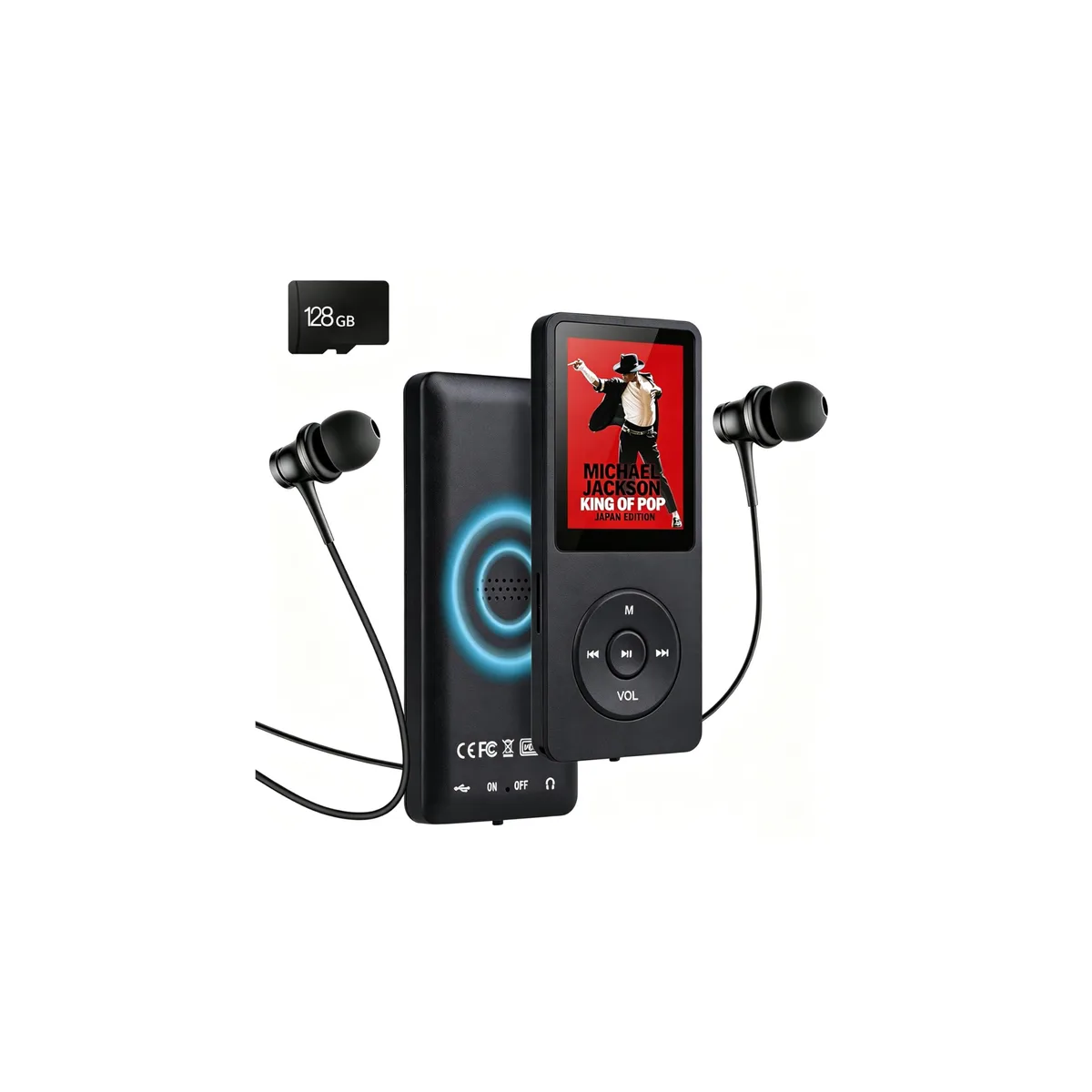  Lwyinp MP360 MP3 Player 128 GB Bluetooth 5.3 — product photo