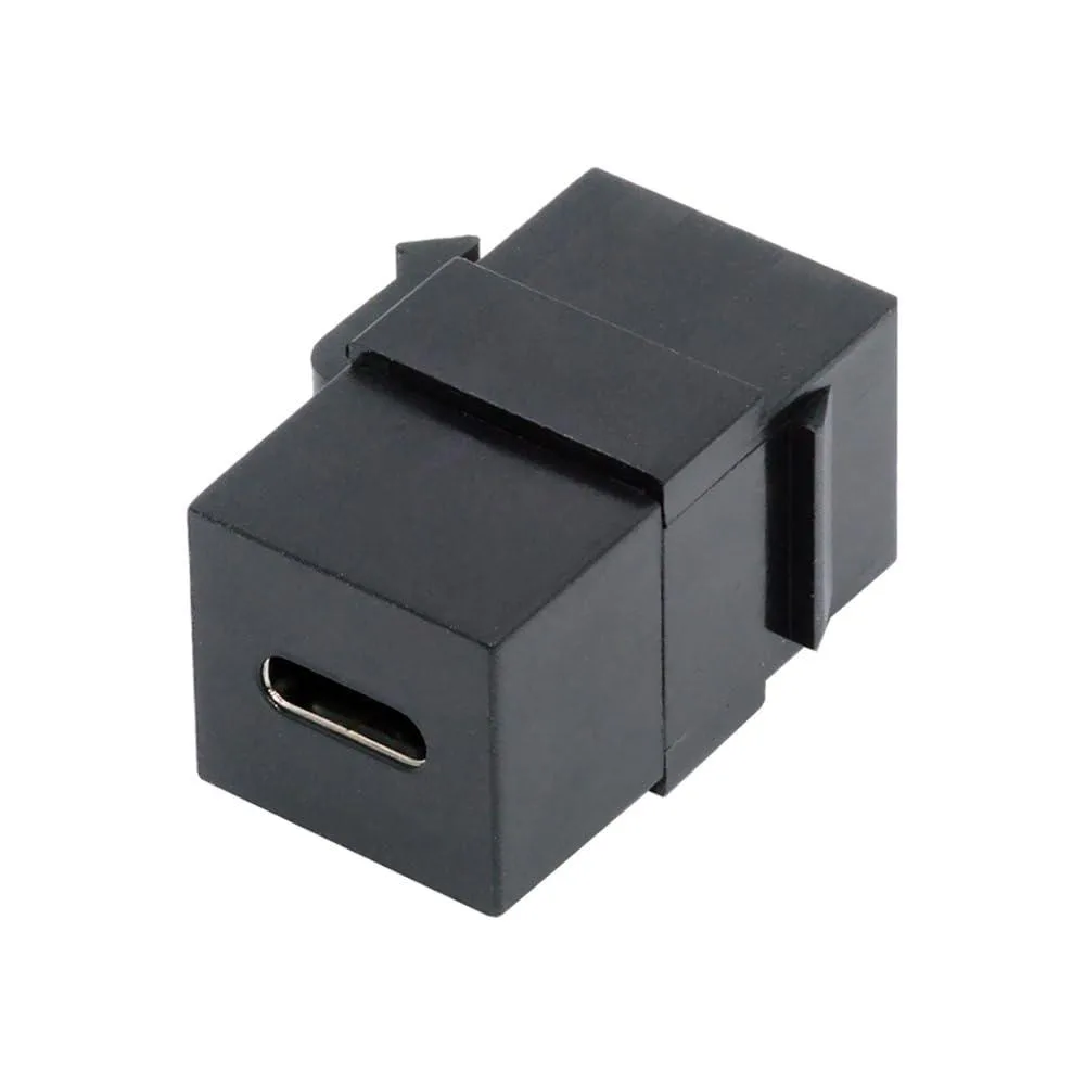 Fervit Fervit USB-C Female to Type-C Female Keystone Jack Coupler Adapter USB 2.0 — product photo