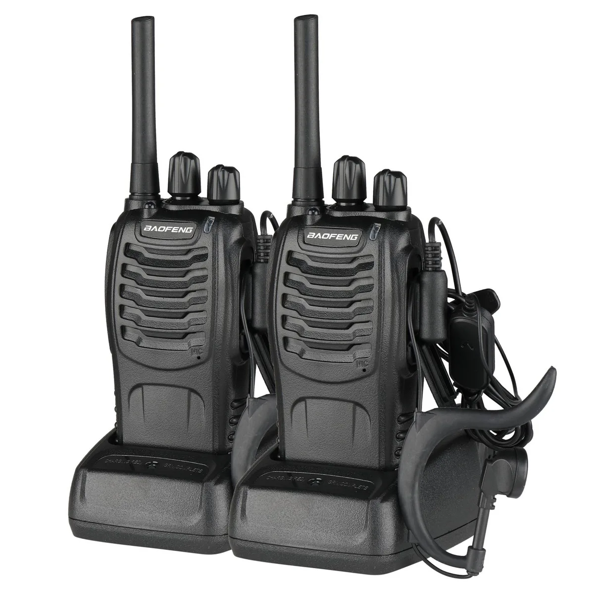 DM da'mai DM da'mai BF-88A 5W FRS two-way radio pair black — product photo