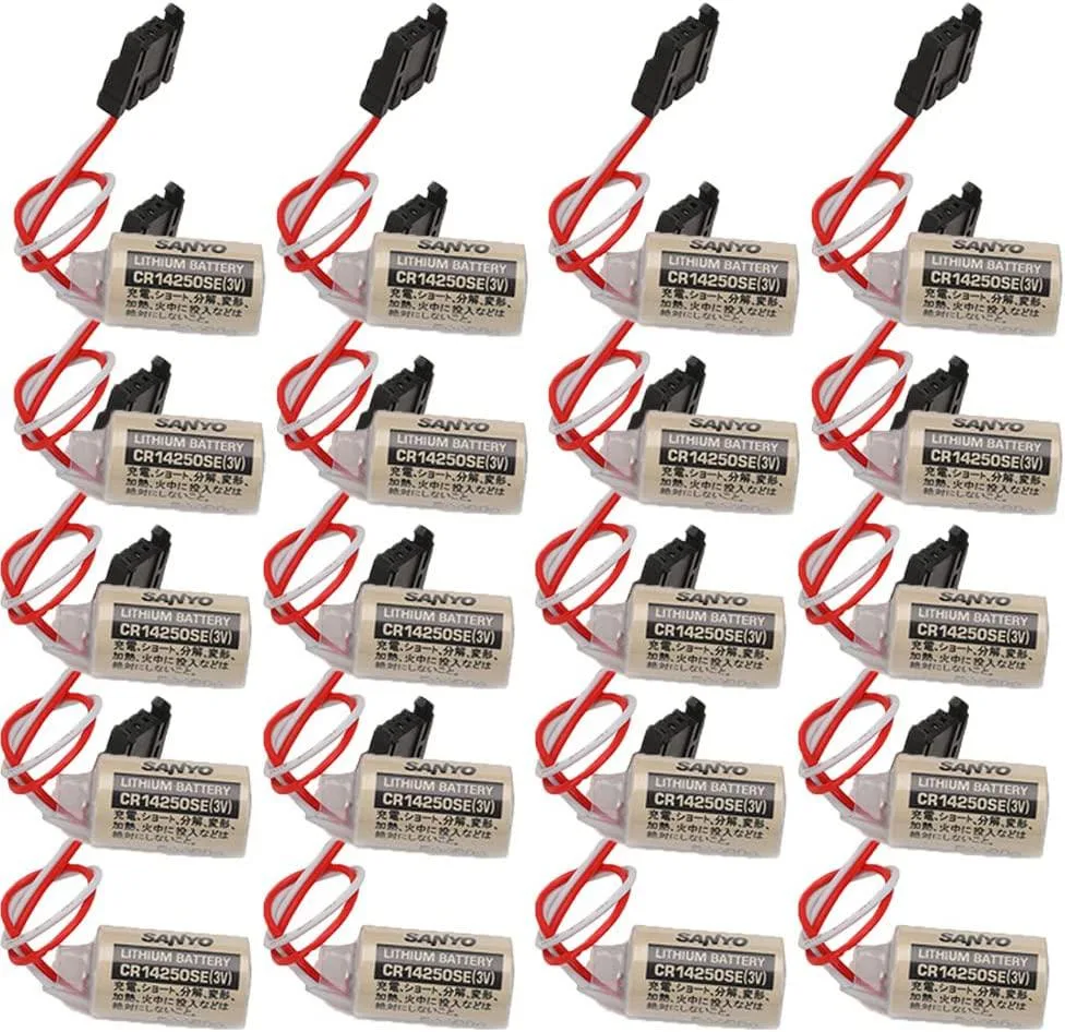 TOPMAO TOPMAO CR14250SE 1800mAh 3V 1/2AA Lithium Battery 20-Pack — product photo