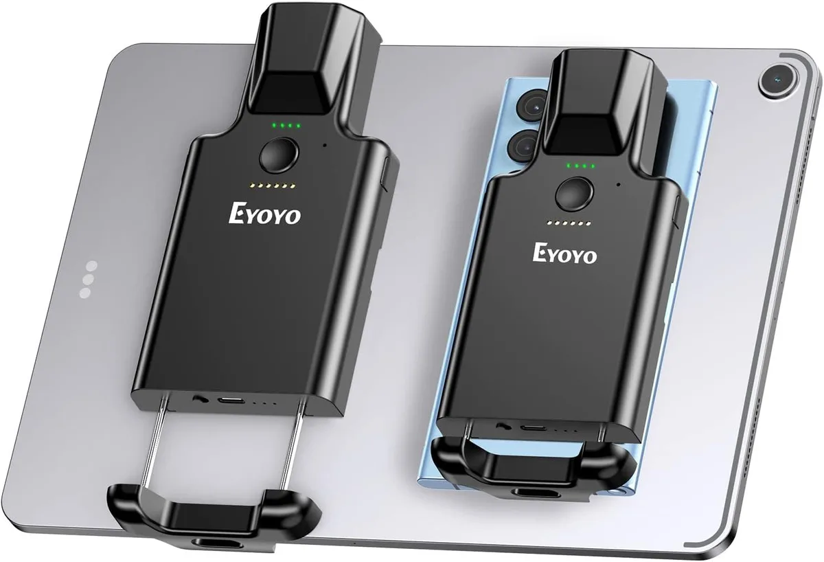 Eyoyo Eyoyo 2D Bluetooth Barcode Scanner 3000mAh Clip 5.7-7 — product photo