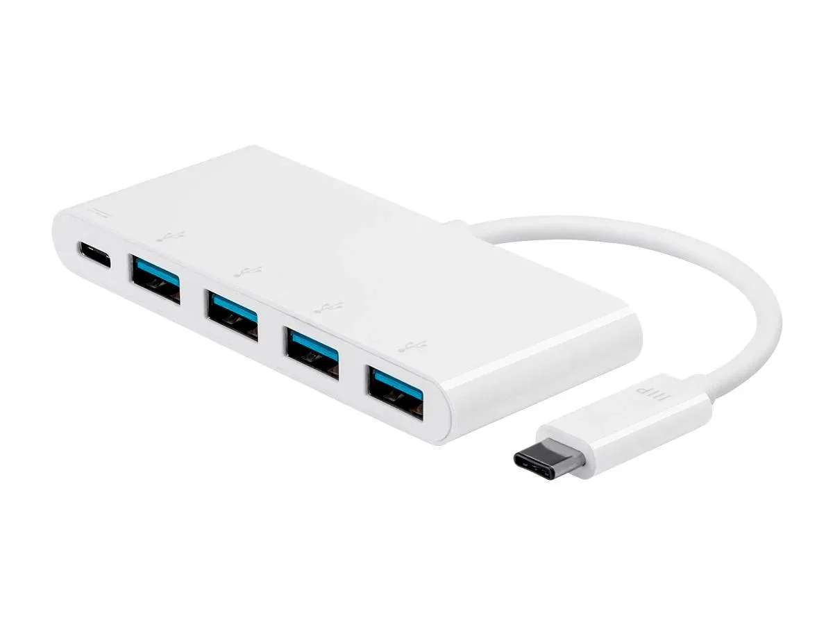 Monoprice Inc. Monoprice 115249 USB-C to 4× USB-A 3.0 and USB-C (F) Adapter — product photo