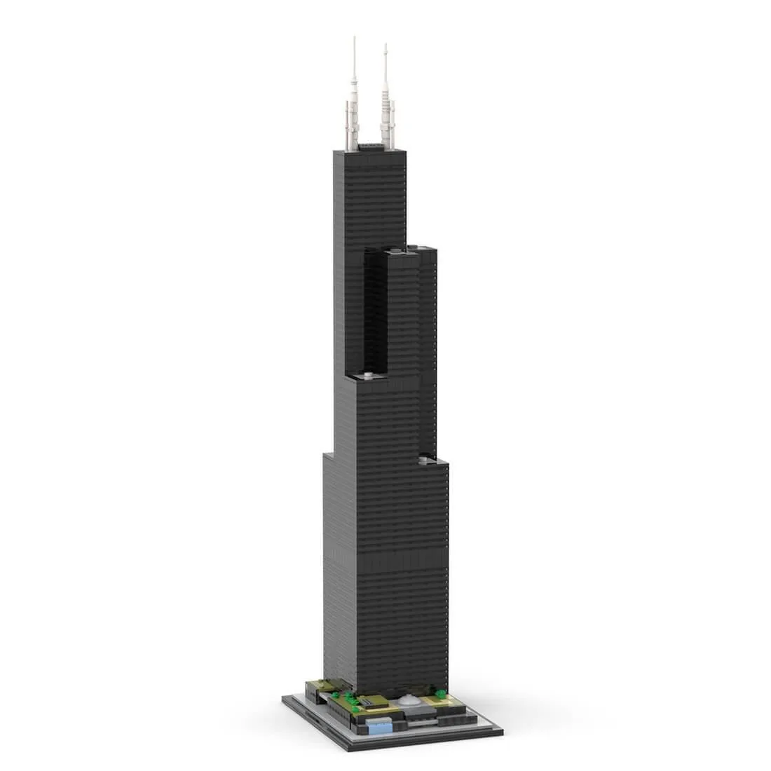 ZITIANYOUBUILD ZITIANYOUBUILD MOC-127024 Willis Tower 1:800 Scale Building 2845PCS — product photo