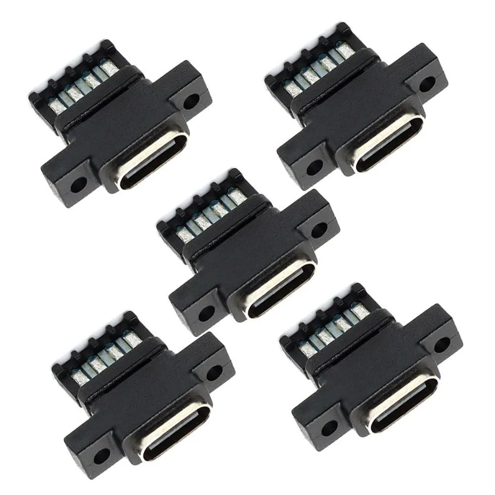 LORDWORLD LORDWORLD USB-C Female to 6-Pin Screw Mount PD 65W — product photo