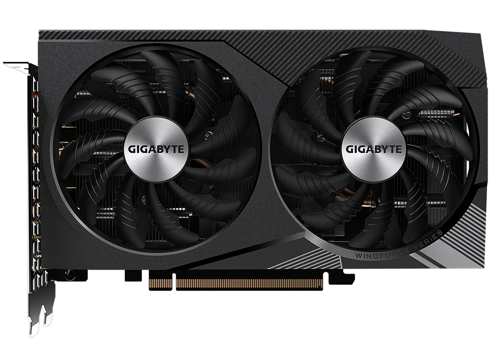 GIGABYTE GIGABYTE GV-N3060WF2OC-12GD GeForce RTX 3060 12GB graphics card — product photo