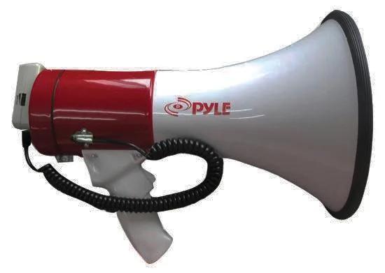 PYLE AUDIO Pyle Audio Professional Megaphone PA Speaker with USB — product photo