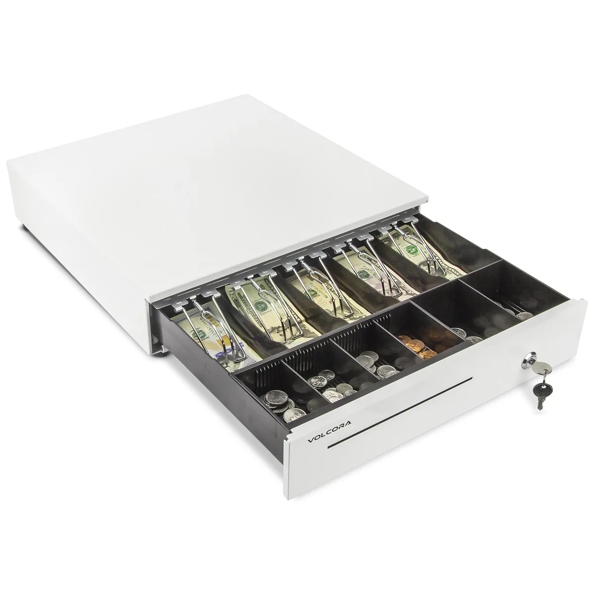 Volcora Volcora CD-5W 16" cash drawer 5 bill 6 coin white — product photo