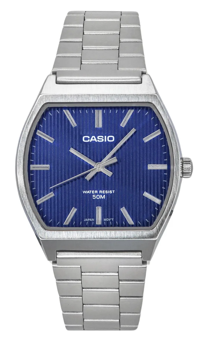 CASIO CASIO MTP-B140D-2A Blue Dial Quartz Watch 35.50mm 50m — product photo