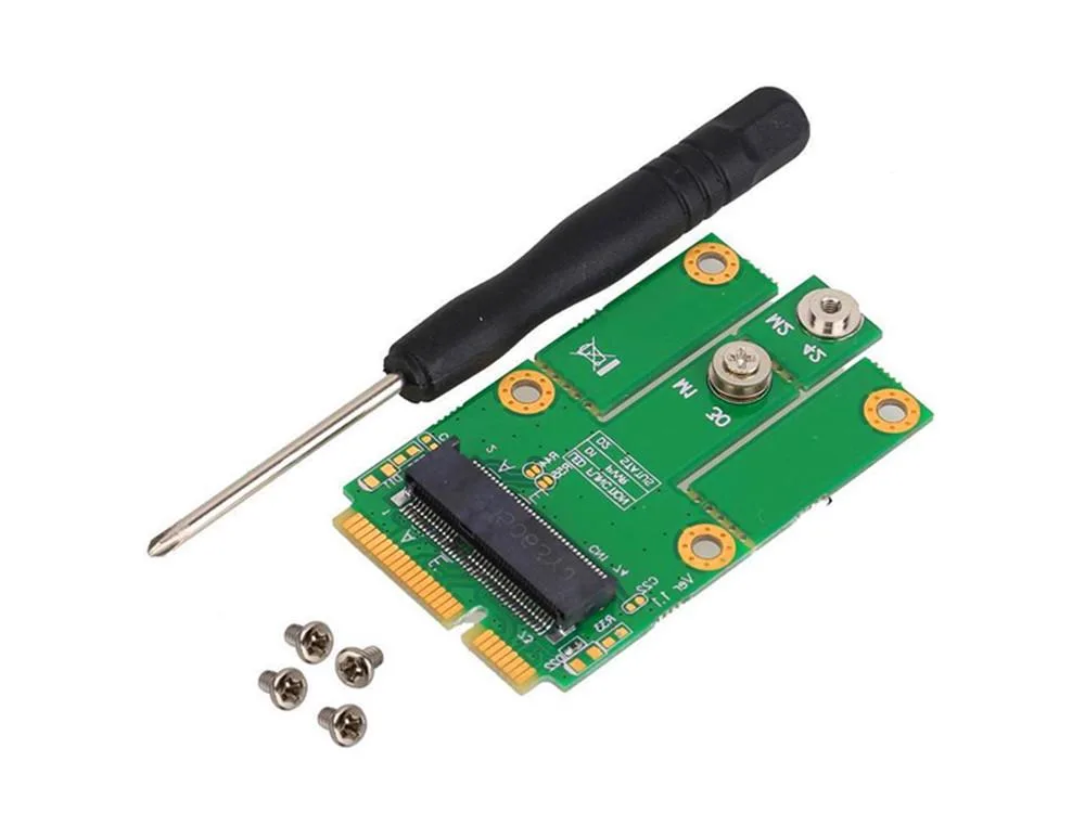 Shenzhen ZYX Science &amp; Technology Co Shenzhen ZYX Science &amp; Technology Co M.2 to mPCIe Adapter Key E — product photo